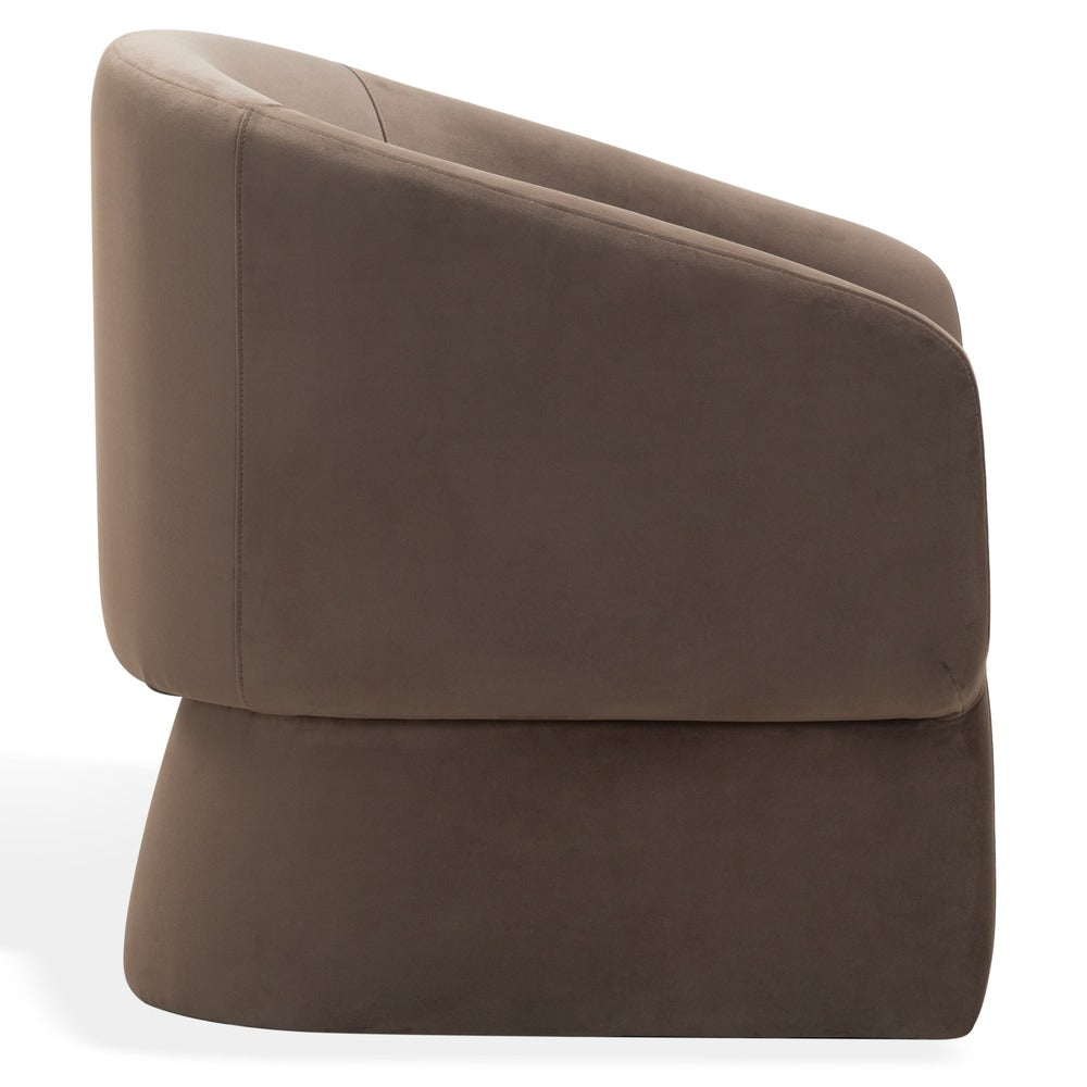 Safavieh - Susie Barrel Back Accent Chair / Dark Brown - SFV4781F view 4