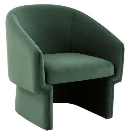 Safavieh - Couture - Susie Barrel Back Accent Chair - Forest Green - SFV4781B veiw 3