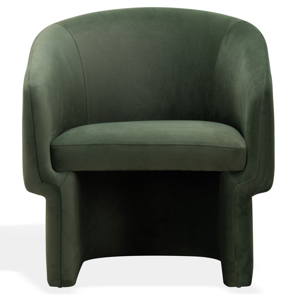 Safavieh - Susie Barrel Back Accent Chair / Olive Green - SFV4781G view 1
