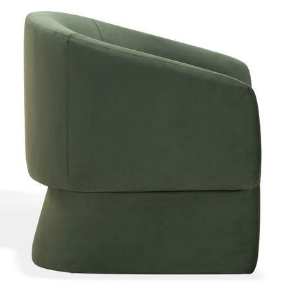 Safavieh - Susie Barrel Back Accent Chair / Olive Green - SFV4781G view 4
