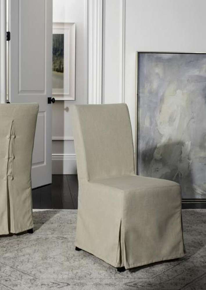 Safavieh - Suzie Slipcover - Beige  (Set of 2) - HUD4207A-SET2 veiw 1