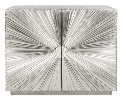 Safavieh - Couture - Sylas Sunburst 2-Dr Chest - Silver - SFV6602A veiw 1