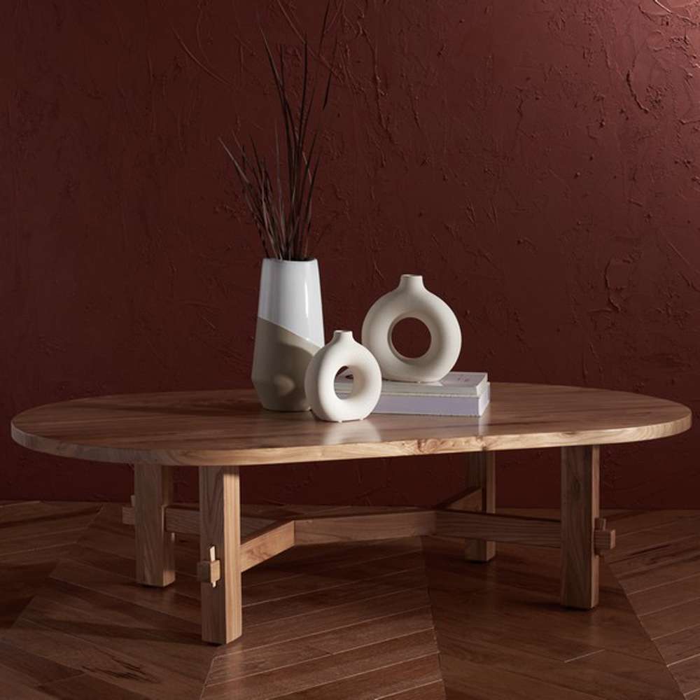 Safavieh - Couture - Tabytha Elm Wood Coffee Table - Natural - SFV2304A veiw 3