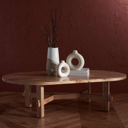 Safavieh - Couture - Tabytha Elm Wood Coffee Table - Natural - SFV2304A veiw 3