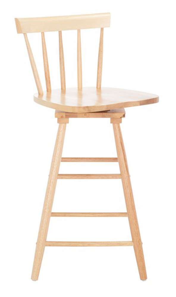 Safavieh - Tage Swivel Counter Stool - Natural - BST1400D veiw 3