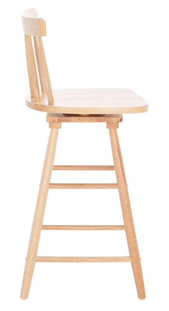 Safavieh - Tage Swivel Counter Stool - Natural - BST1400D veiw 4