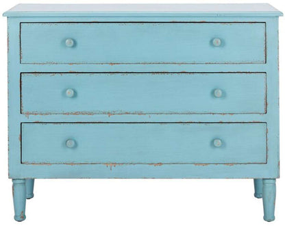 Safavieh - Talbot Chest - Distressed Blue - AMH1517A veiw 1