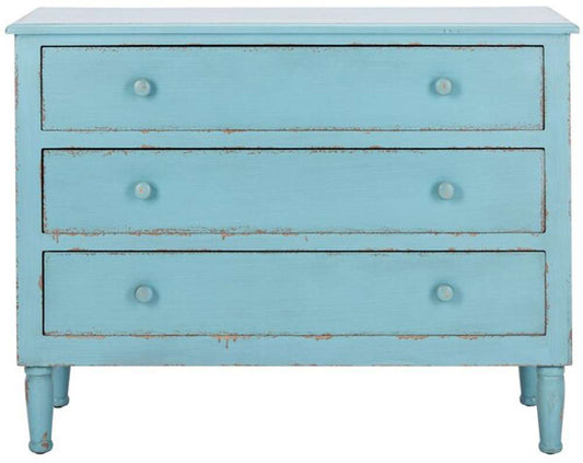 Safavieh - Talbot Chest - Distressed Blue - AMH1517A veiw 1