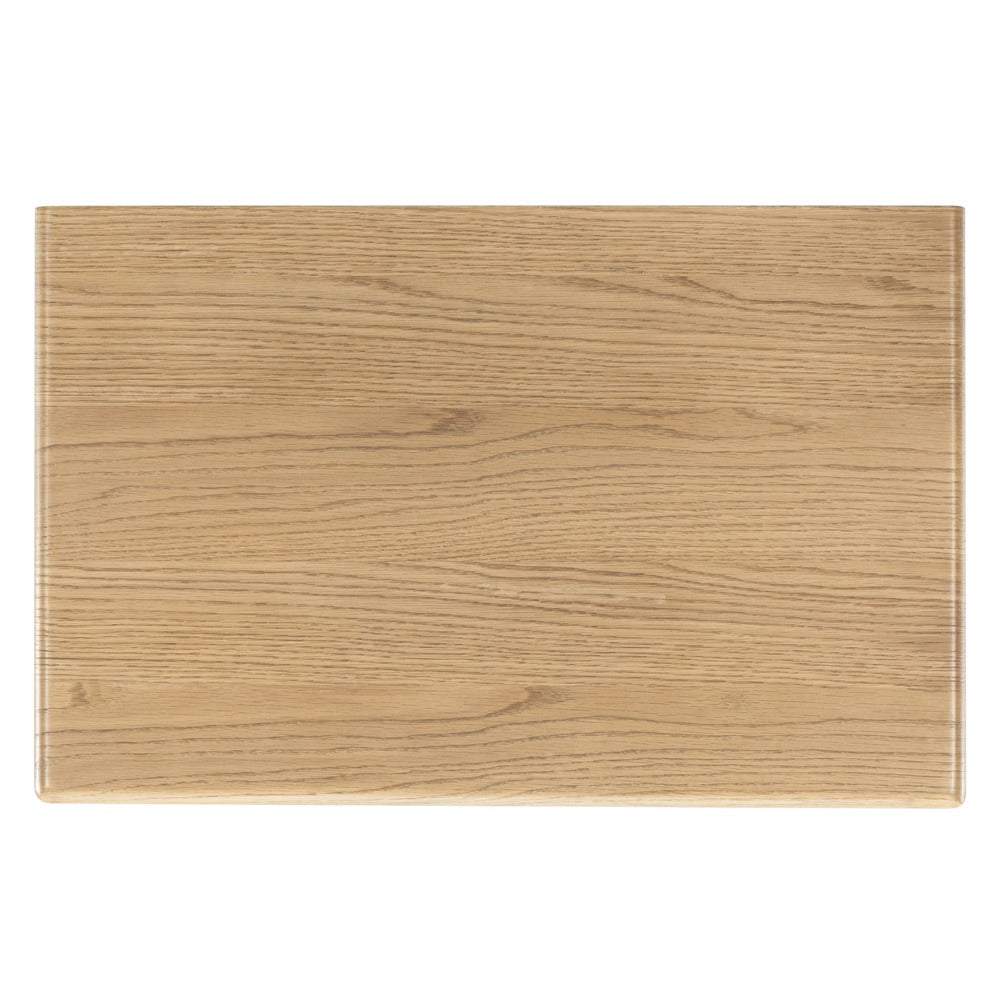 Safavieh - Talia 2 Drawer Wood Nightstand / Brown Oak - SFV2243A view 9