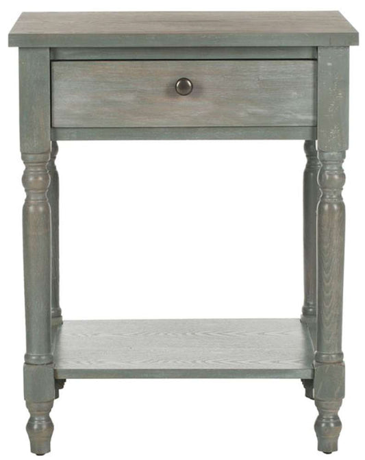 Safavieh - Tami Night Stand W/Storage - Ash Grey - AMH6604B veiw 1