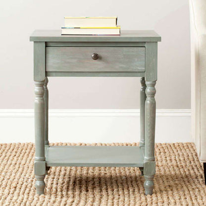 Safavieh - Tami Night Stand W/Storage - Ash Grey - AMH6604B veiw 2