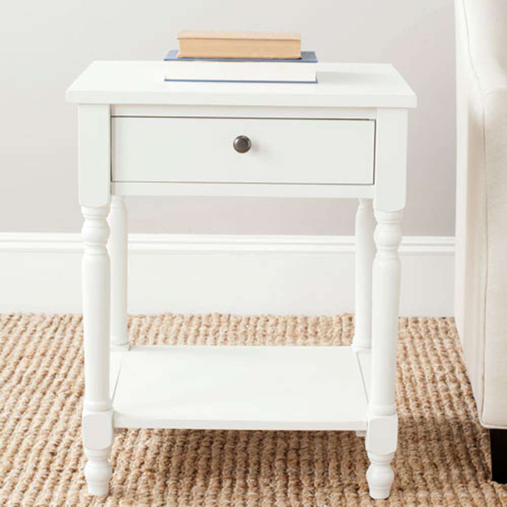 Safavieh - Tami Night Stand W/Storage - Off White - AMH6604A veiw 2