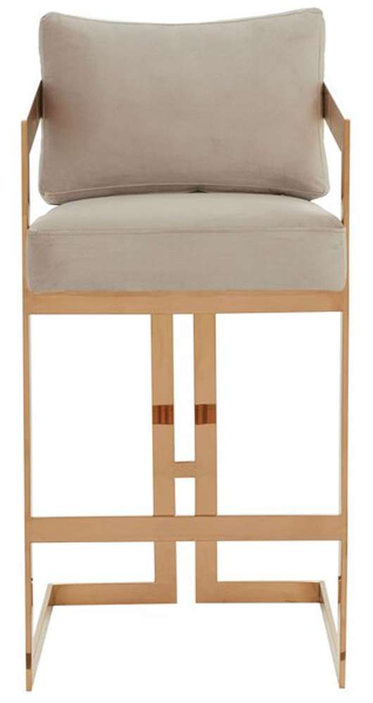 Safavieh - Couture - Taraji Barstool - Almond - KNT7027A veiw 1