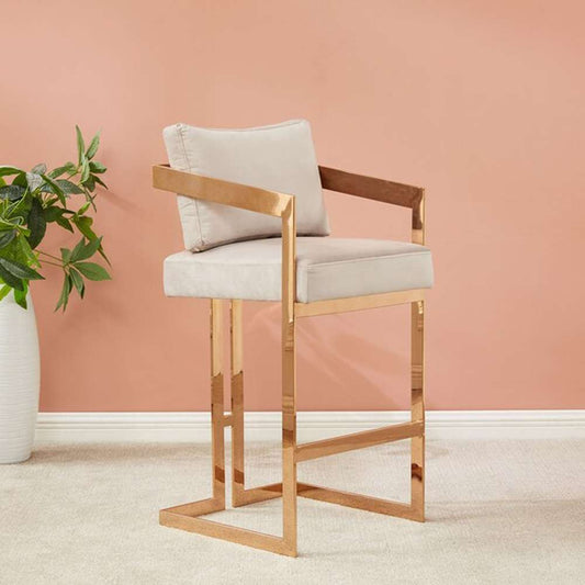Safavieh - Couture - Taraji Barstool - Almond - KNT7027A veiw 2
