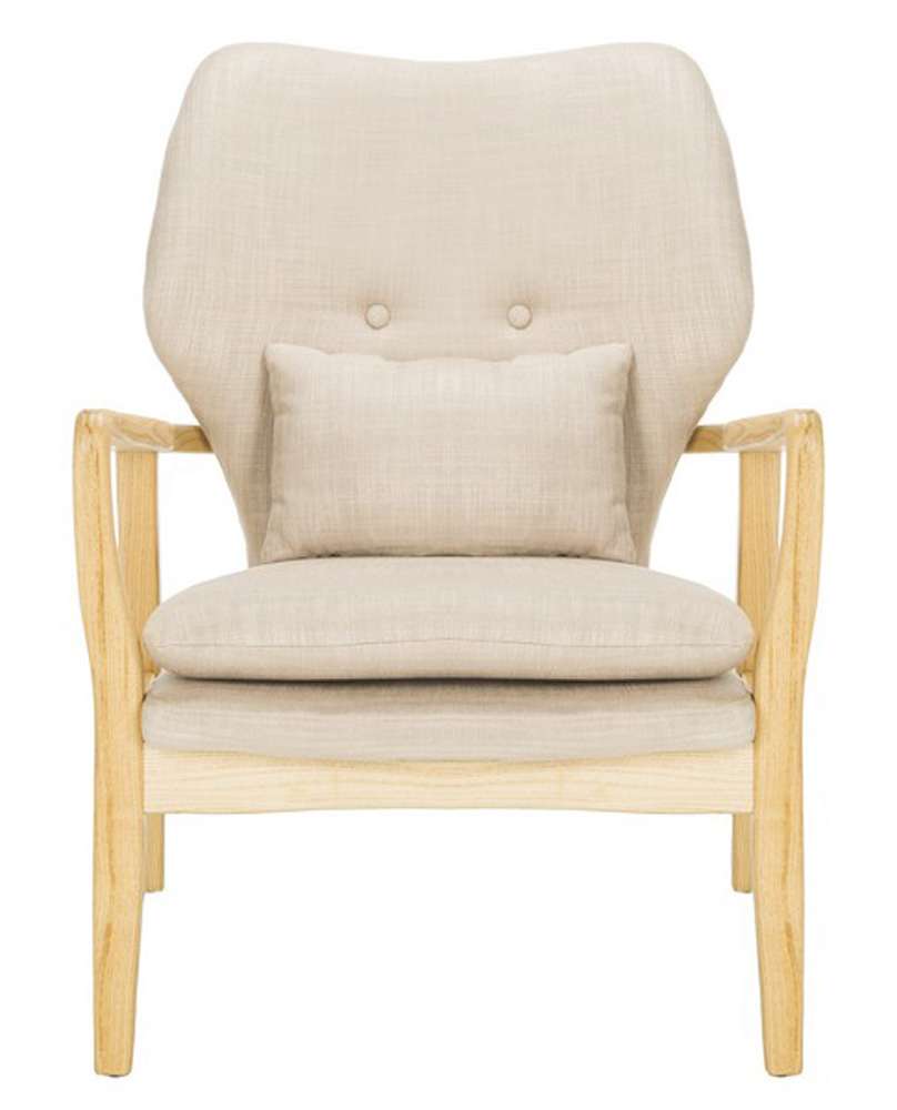 Safavieh - Tarly Accent Chair - Beige - Natural - ACH9500B veiw 2