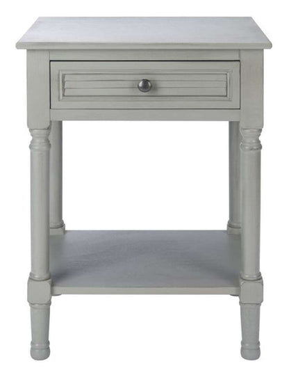 Safavieh - Tate 1Drw Accent Table - Distressed - Grey - ACC5714C veiw 1