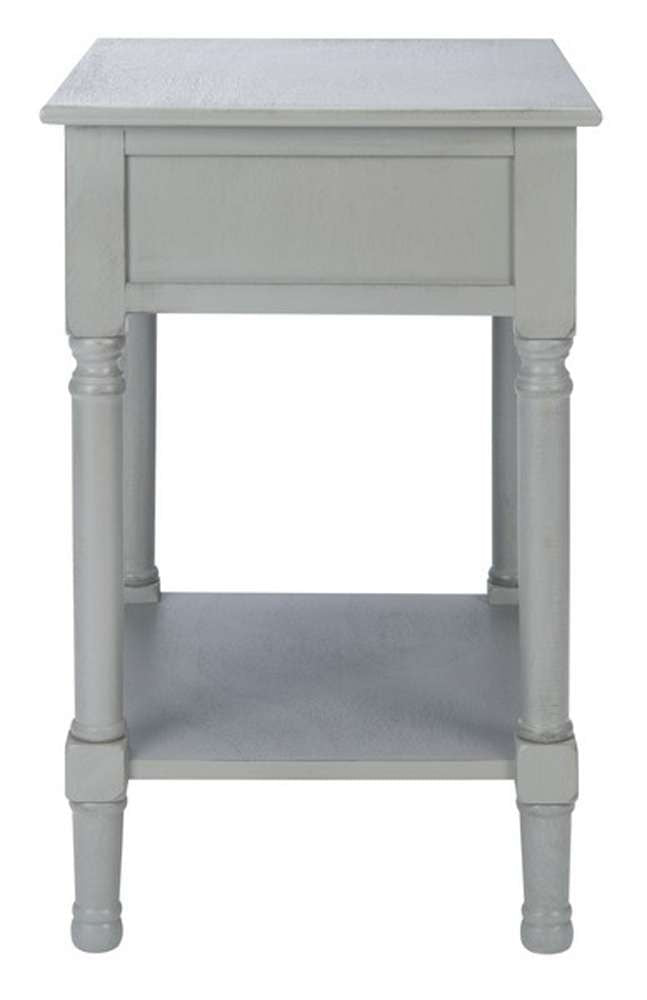 Safavieh - Tate 1Drw Accent Table - Distressed - Grey - ACC5714C veiw 3