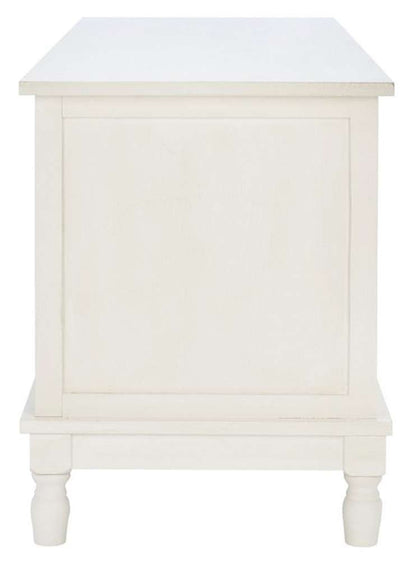Safavieh - Tate 2Dr 1 Shelf Media Stand - Distressed - White - MED5708A veiw 5