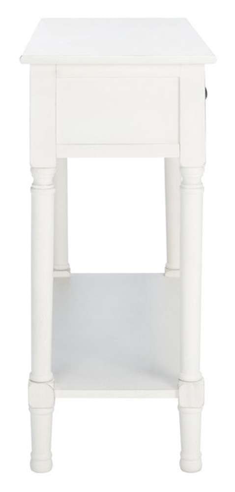 Safavieh - Tate 2Drw Console Table - Distressed - White - CNS5720A veiw 3