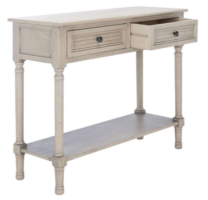 Safavieh - Tate 2Drw Console Table - Greige - CNS5720D veiw 4