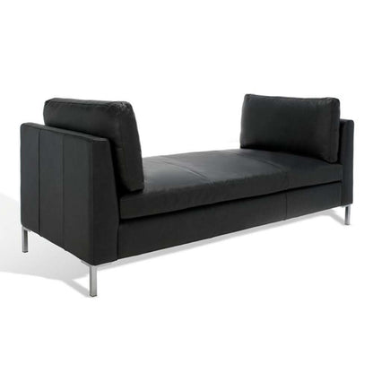 Safavieh - Couture - Tatianna Leather Bench - Black - KNT4109A veiw 4