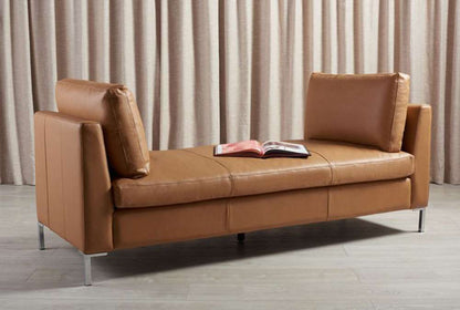 Safavieh - Couture - Tatianna Leather Bench - Light Brown - KNT4109B veiw 3