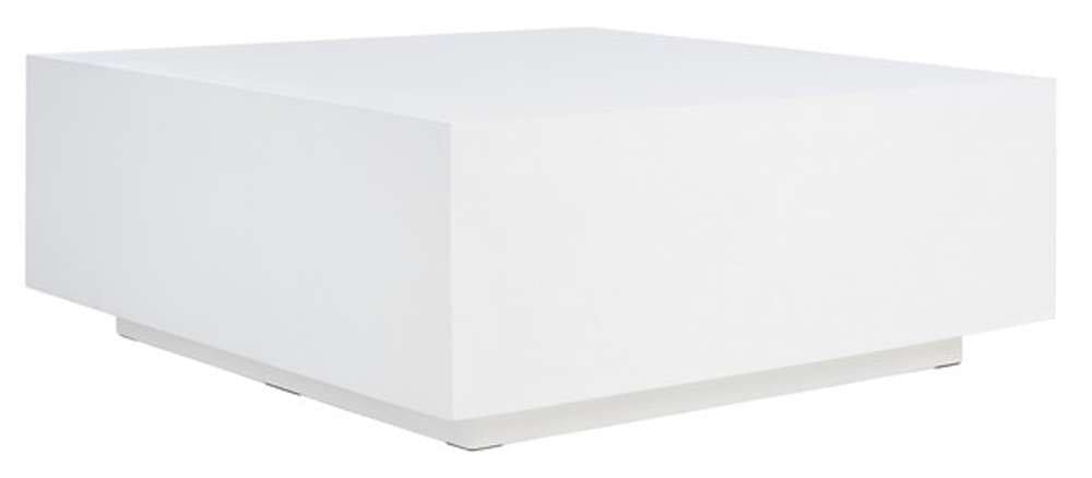Safavieh - Tatum Faux Concrete Coffee Table - White - COF3001A veiw 3
