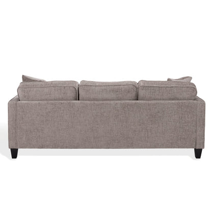 Safavieh - Taylyn Chenille 3 Seat Sofa / Light Brown - SFV6118B view 5
