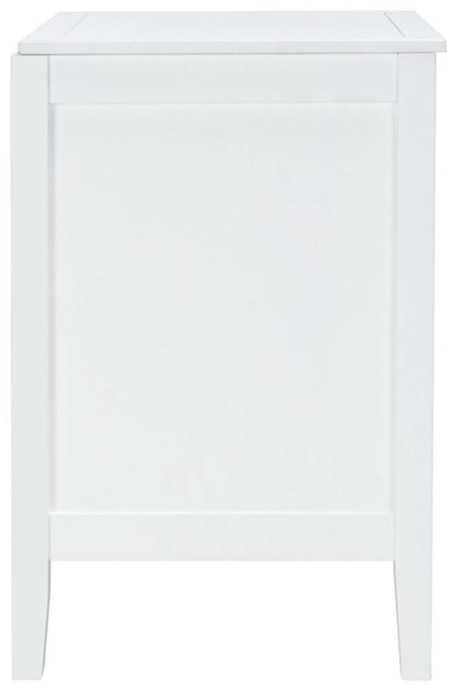 Safavieh - Tegan 2 Drawer Night Stand - White - NST5004A veiw 3