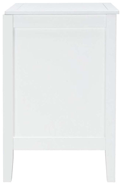 Safavieh - Tegan 2 Drawer Night Stand - White - NST5004A veiw 3
