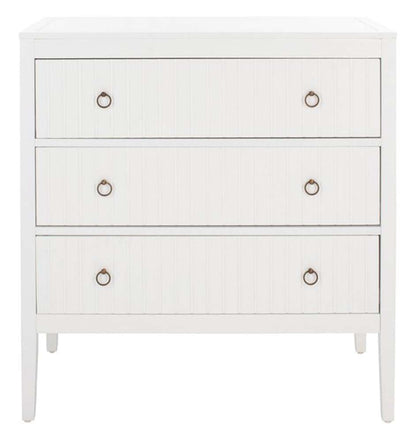 Safavieh - Tegan 3 Drawer Chest - White - CHS5001A veiw 1