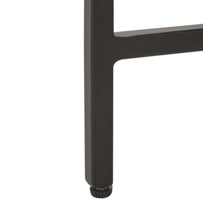 Safavieh - Tenzin Stone Top Accent Table - Multi Grey - Black - ACC3707A veiw 2