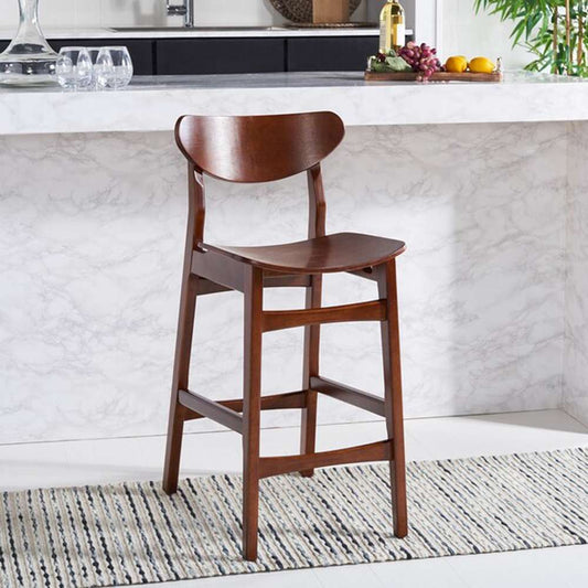Safavieh - Thaxton Counter Stool - Walnut - BST1501D veiw 2