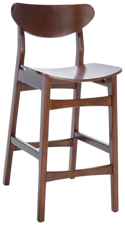 Safavieh - Thaxton Counter Stool - Walnut - BST1501D veiw 3