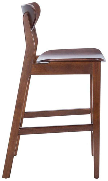 Safavieh - Thaxton Counter Stool - Walnut - BST1501D veiw 4