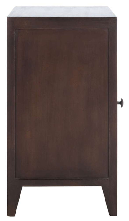 Safavieh - Thea 1 Door Carved Nightstand - Brown - NST5300A veiw 4