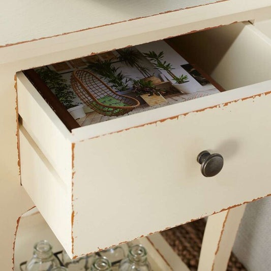 Safavieh - Thelma End Table - Vintage Cream - AMH6619D veiw 2