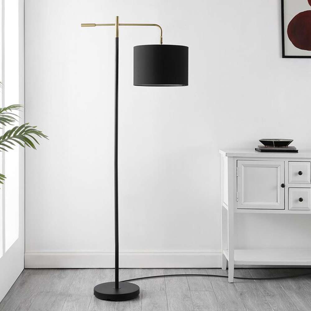 Safavieh - Thera 65 Inch Floor Lamp - Black - FLL4130A veiw 1