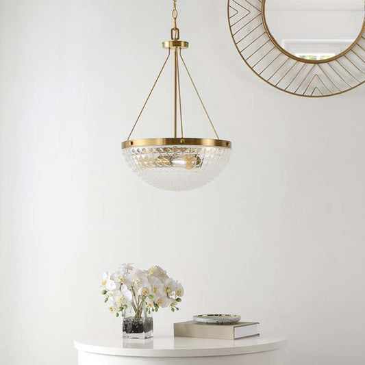 Safavieh - Thorin 3Lt 16.5 Inch Pendant - Brass - PND4131A veiw 1