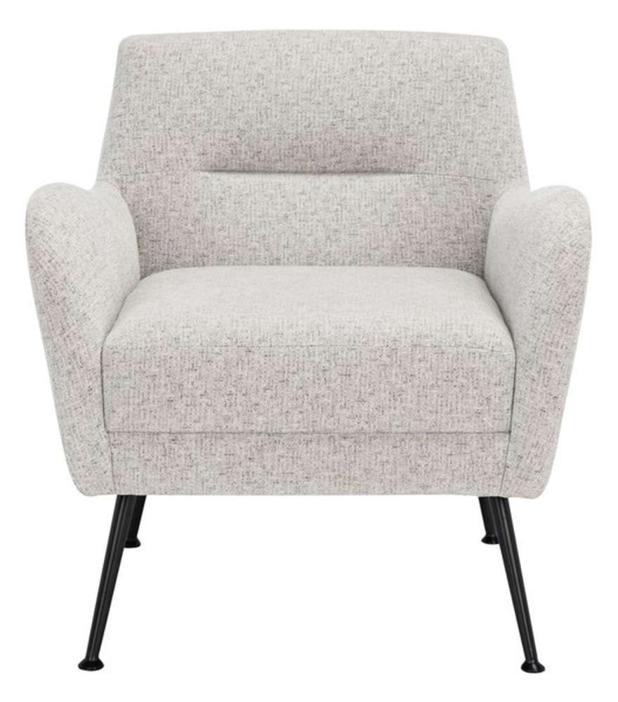 Safavieh - Tilbrook Arm Chair - Light Grey - Black - ACH5203B veiw 1