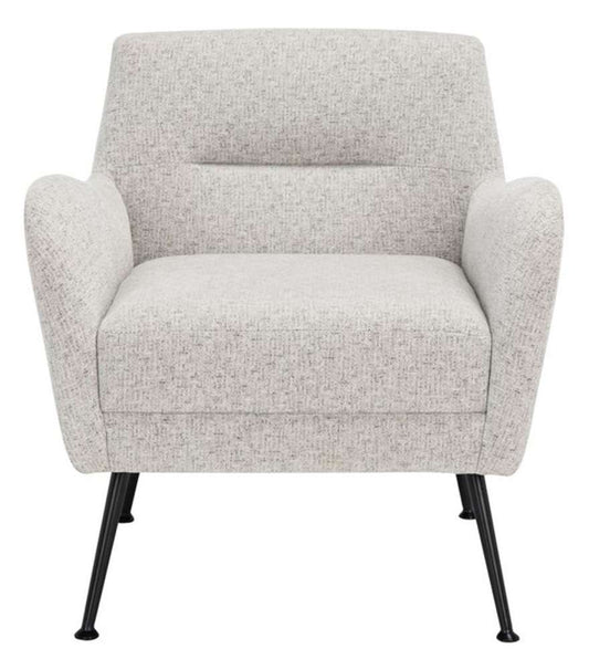 Safavieh - Tilbrook Arm Chair - Light Grey - Black - ACH5203B veiw 1