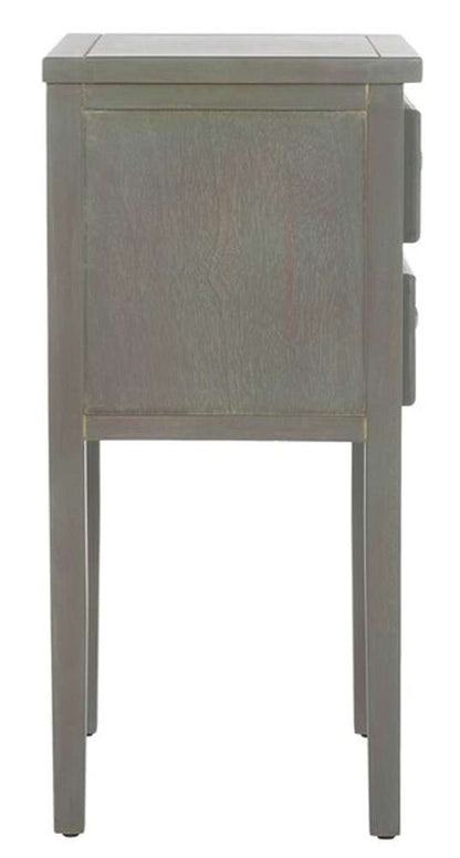 Safavieh - Toby Accent Table W Storage Drwrs - Ash Grey - AMH6625A veiw 4