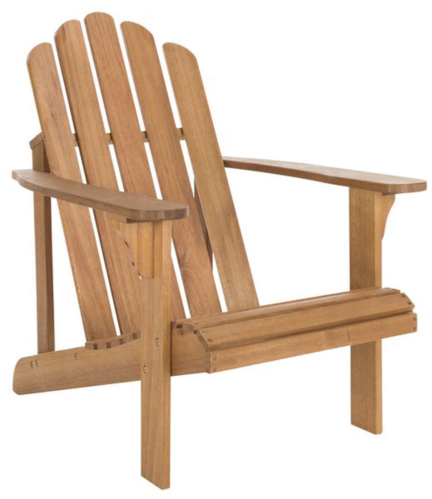 Safavieh - Topher Adirondack Chair - Natural - PAT7027A veiw 4