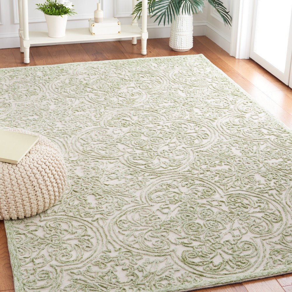 Safavieh - Trace 101Y Ivory Green - 10" X 14" - TRC101Y-10 view 2