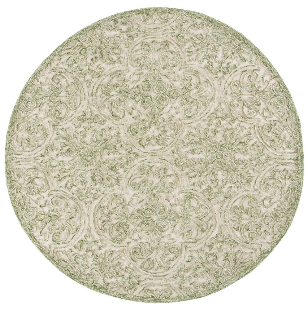 Safavieh - Trace 101Y Ivory Green - 6" X 6" - TRC101Y-6R view 1