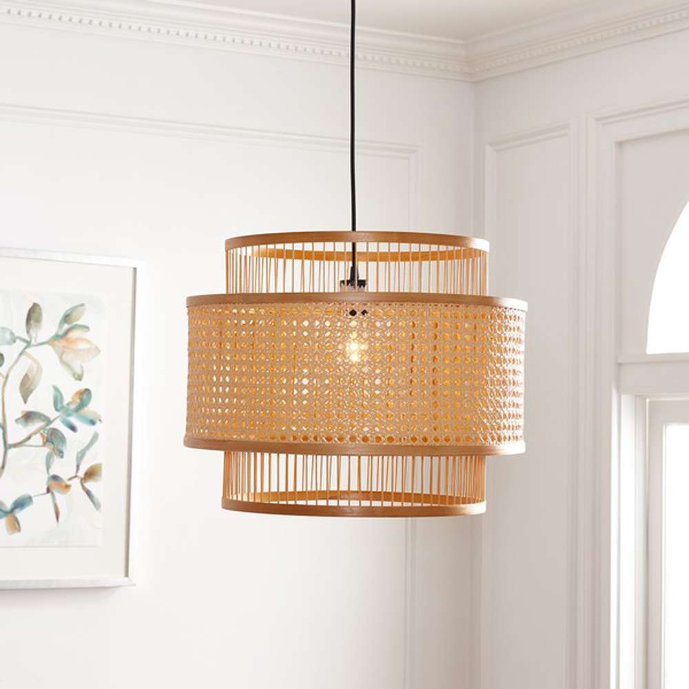 Safavieh - Triela 19.5 Inch Pendant - Natural - PND9003A veiw 2