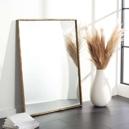Safavieh - Couture - Trish Large Rectangle Mirror - Brass - SFV9508A veiw 2