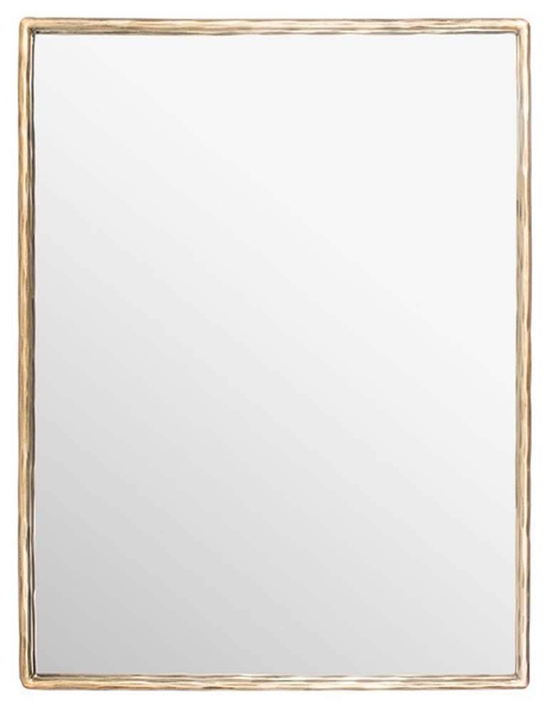 Safavieh - Couture - Trish Small Rectangle Mirror - Brass - SFV9509A veiw 1