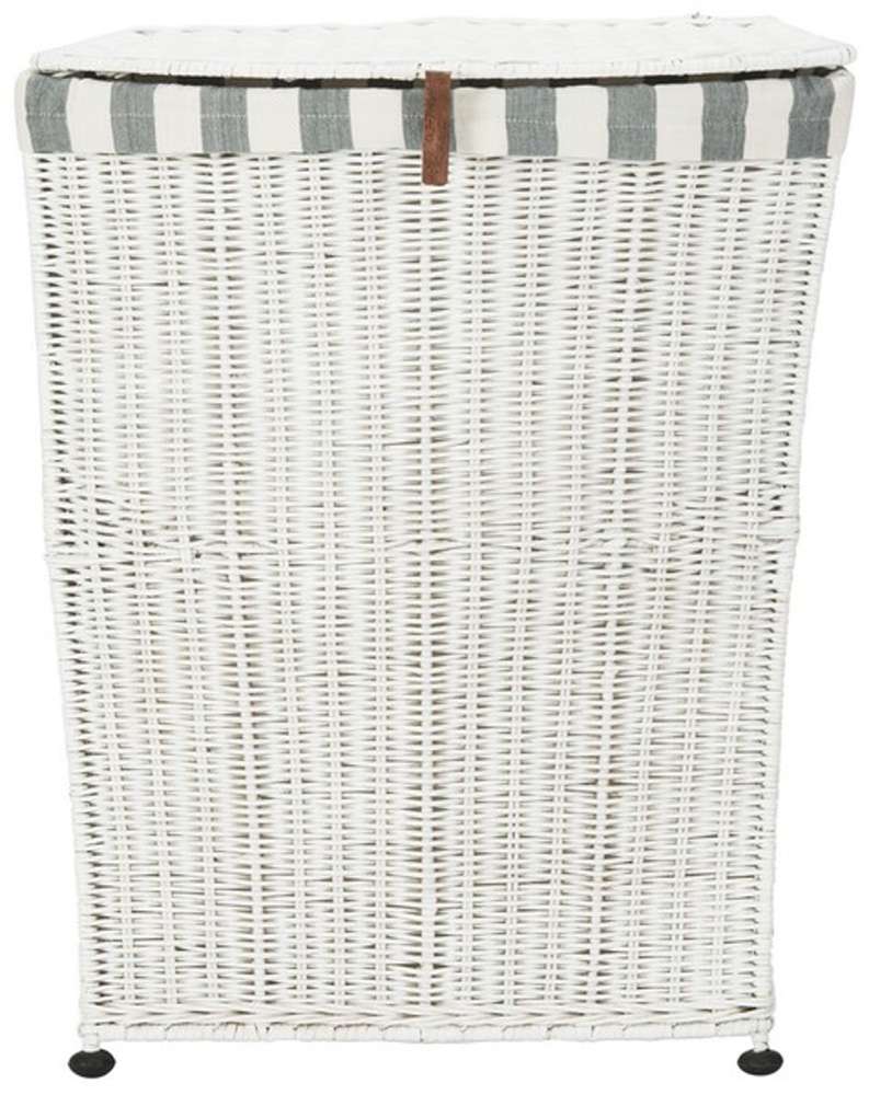 Safavieh - Trotter Laundry Basket - White - HAC6002A veiw 1