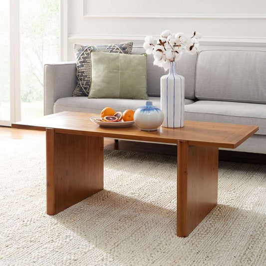 Safavieh - Truman Rectangle Coffee Table - Brown - COF9700A veiw 2